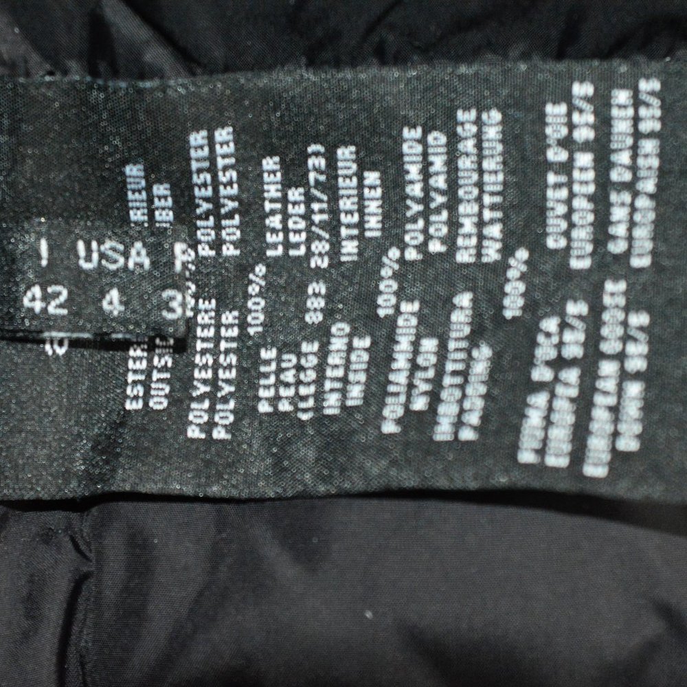 ADD Down military-style puffer jacket with belt - Picture 7 of 8